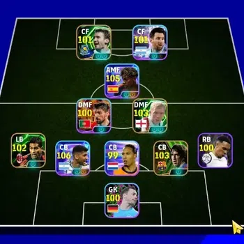 eFootball Accounts Legends & Iconic Players Android|7 Epic Charles Puyol,Paul Scholes,Andriy Shevcenko,Serginho,ShowTime