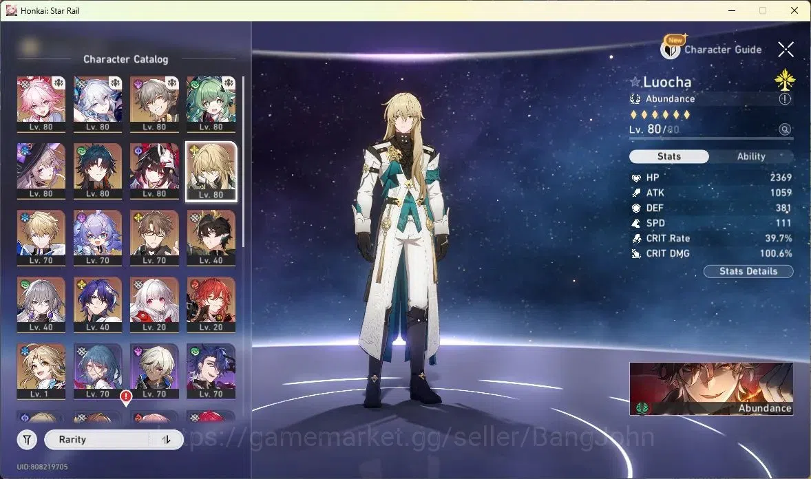 Honkai Star Rail Accounts Asia | TL 65 | Sparkle, Blade, Huohuo, Luocha, Dan image 12