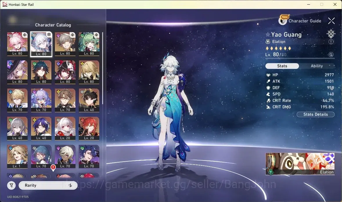 Honkai Star Rail Accounts Asia | TL 65 | Sparkle, Blade, Huohuo, Luocha, Dan image 17