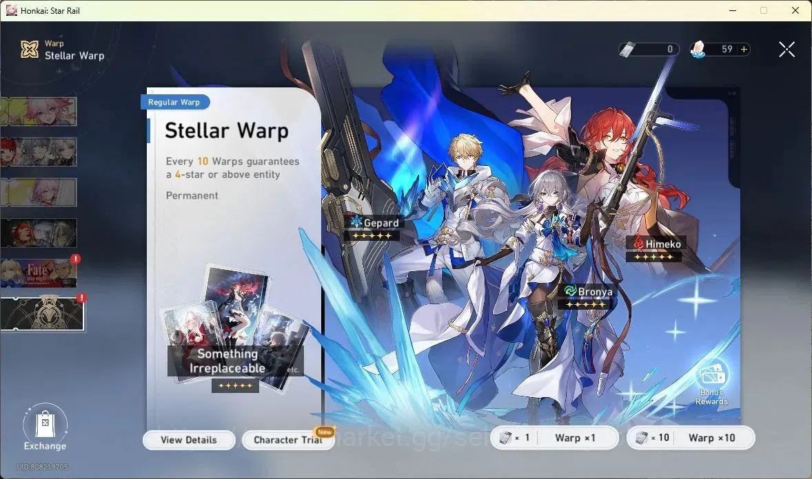 Honkai Star Rail Accounts Asia | TL 65 | Sparkle, Blade, Huohuo, Luocha, Dan image 9