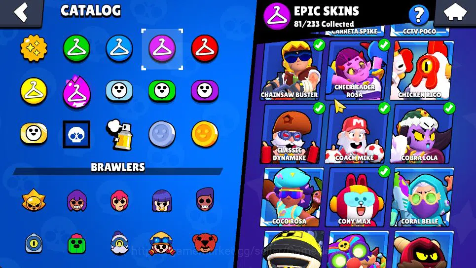 Brawl Stars Accounts Lv 113|54K Trophy|100 Brawler 24MAX Lv|8 Hypch[LightB Edgar,Devil&Lambent Mortis,Etc] 11Legend 5Myth 11