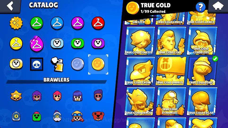 Brawl Stars Accounts Lv 113|54K Trophy|100 Brawler 24MAX Lv|8 Hypch[LightB Edgar,Devil&Lambent Mortis,Etc] 11Legend 5Myth 2