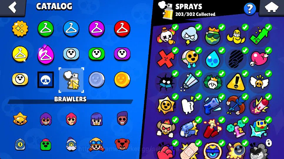 Brawl Stars Accounts Lv 113|54K Trophy|100 Brawler 24MAX Lv|8 Hypch[LightB Edgar,Devil&Lambent Mortis,Etc] 11Legend 5Myth 3