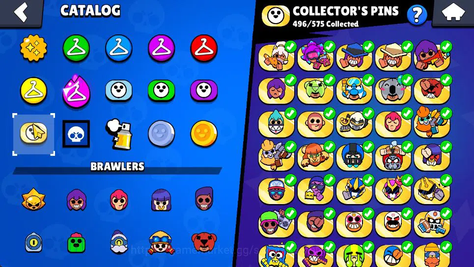 Brawl Stars Accounts Lv 113|54K Trophy|100 Brawler 24MAX Lv|8 Hypch[LightB Edgar,Devil&Lambent Mortis,Etc] 11Legend 5Myth 4