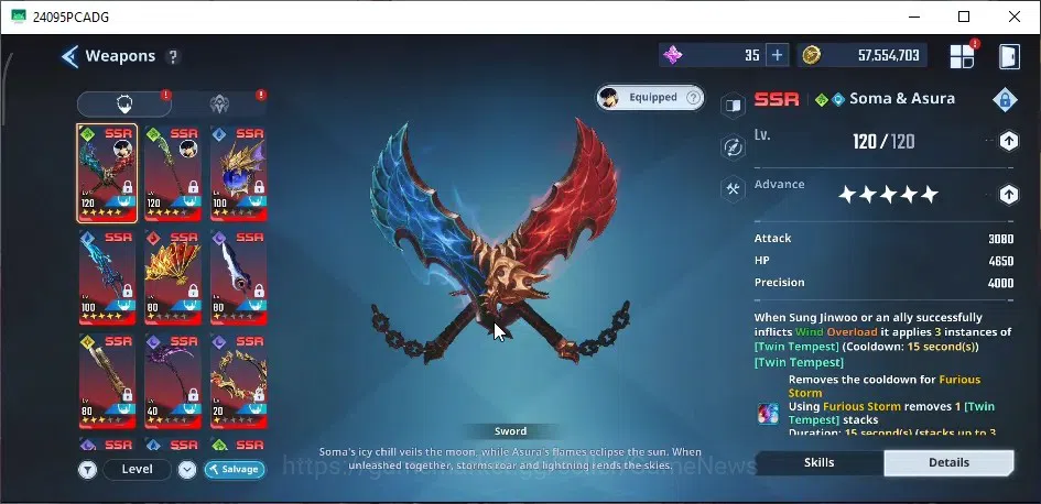 Solo Leveling: ARISE Accounts Lvl 81|2,2M Pwr|[LennartA5,ReijiA3,Il-HwanA1,Hae-i image 8