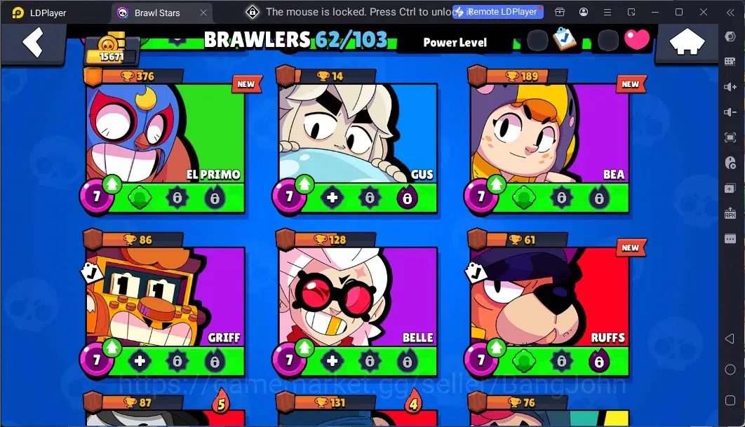 Brawl Stars Accounts Global | 15671 Thropy|62 Brawler|2 Max Hypercharge image 10