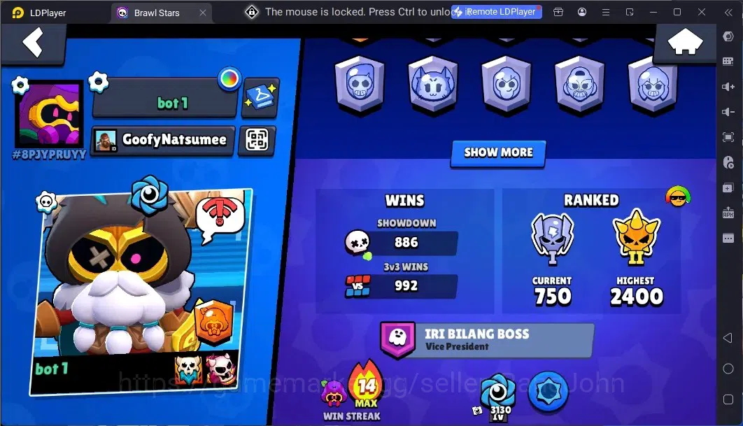 Brawl Stars Accounts Global | 15671 Thropy|62 Brawler|2 Max Hypercharge image 3