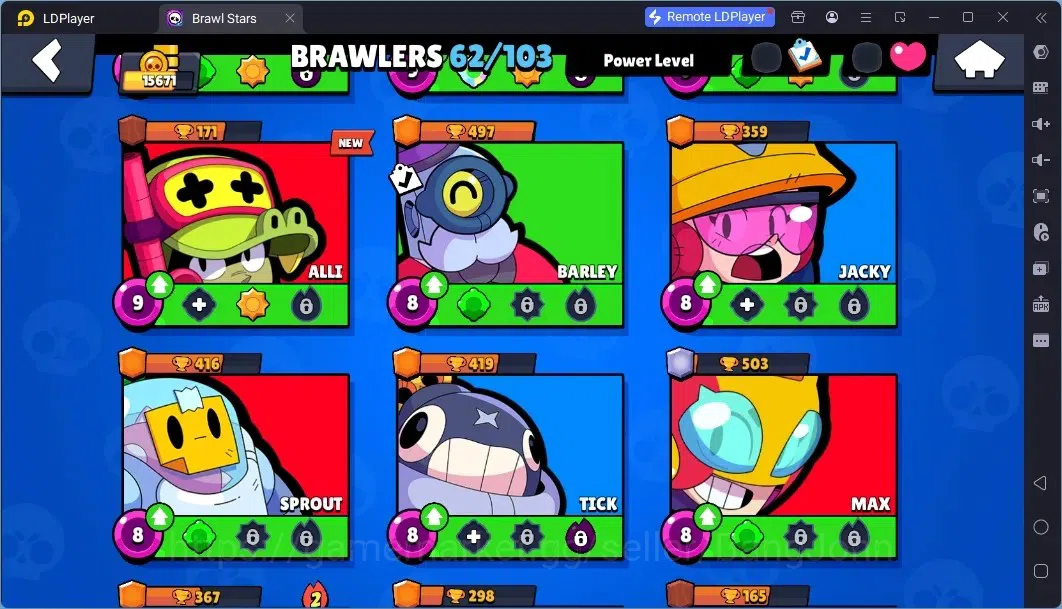 Brawl Stars Accounts Global | 15671 Thropy|62 Brawler|2 Max Hypercharge image 7