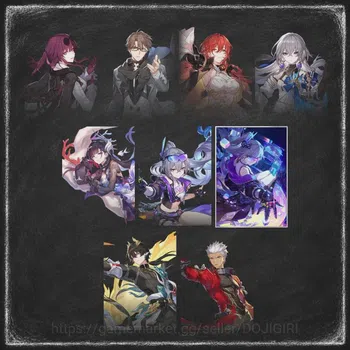 Honkai Star Rail Accounts Starter ASIA | TL 4 | Hysilens, Kafka, Silver Wolf Lv.999 Sign, Archer, Dan Heng PT | FEMALE MC