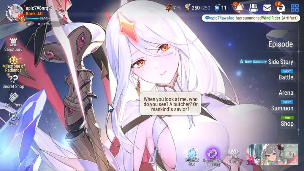 Epic Seven Accounts GLOBAL Unverif|New Era|4 ML(LOTScales,NM Luna,Beli image 1