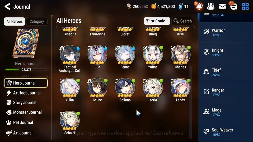 Epic Seven Accounts GLOBAL Unverif|New Era|4 ML(LOTScales,NM Luna,Beli image 15