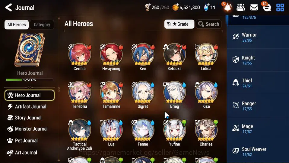 Epic Seven Accounts GLOBAL Unverif|New Era|4 ML(LOTScales,NM Luna,Beli image 16