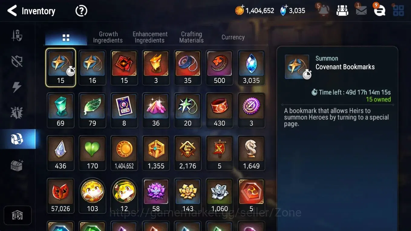 Epic Seven Accounts Starter Global Unverif|Starter|5ML (Belian, LCB, BWI, ADS, TML)|PoH+Bless ON|SS 3K|1.4M 12