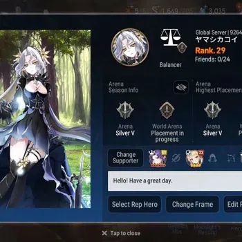 Epic Seven Accounts Starter Global Unverif|Starter|5ML (Belian, LCB, BWI, ADS, TML)|PoH+Bless ON|SS 3K|1.4M