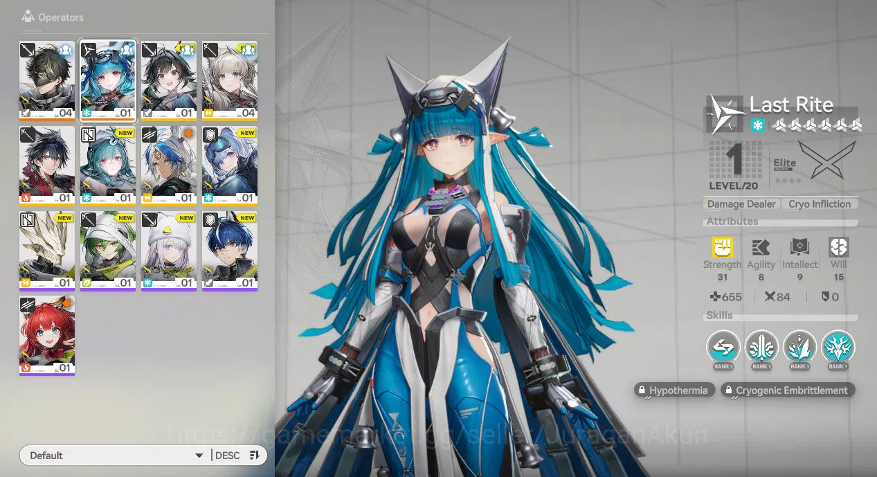 NA/EU Lv 2 | Fresh Starter Meta SSR Last Rite + 8 SR (Arclight,Wulfgard,etc) |Male MC| GrypLink| Take Mail| Check SS (END935) Arknights: Endfield Accounts NA/EU Lv 2 | Fresh Starter Meta SSR Last Rite + 8 image 1