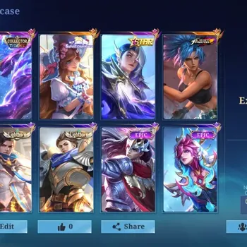 Mobile Legends: Bang Bang Accounts Collector Global|86H|147S|Expert|Collector Helcurt|Annual Lesley|M6 Claude|Epic