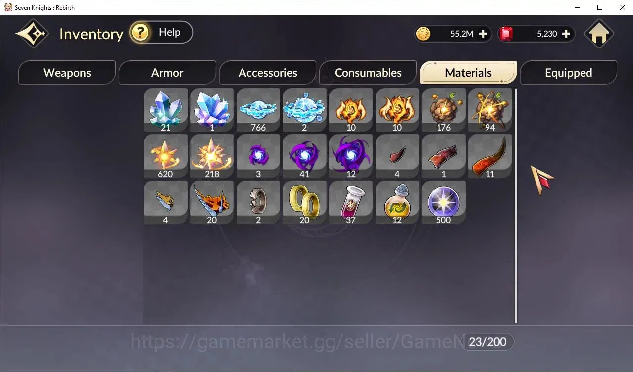 Seven Knights Re:Birth Accounts GlobalSEA|Full Ex-7k[FaiTC4,MeliaTC2,RosieTC1,Geli image 12