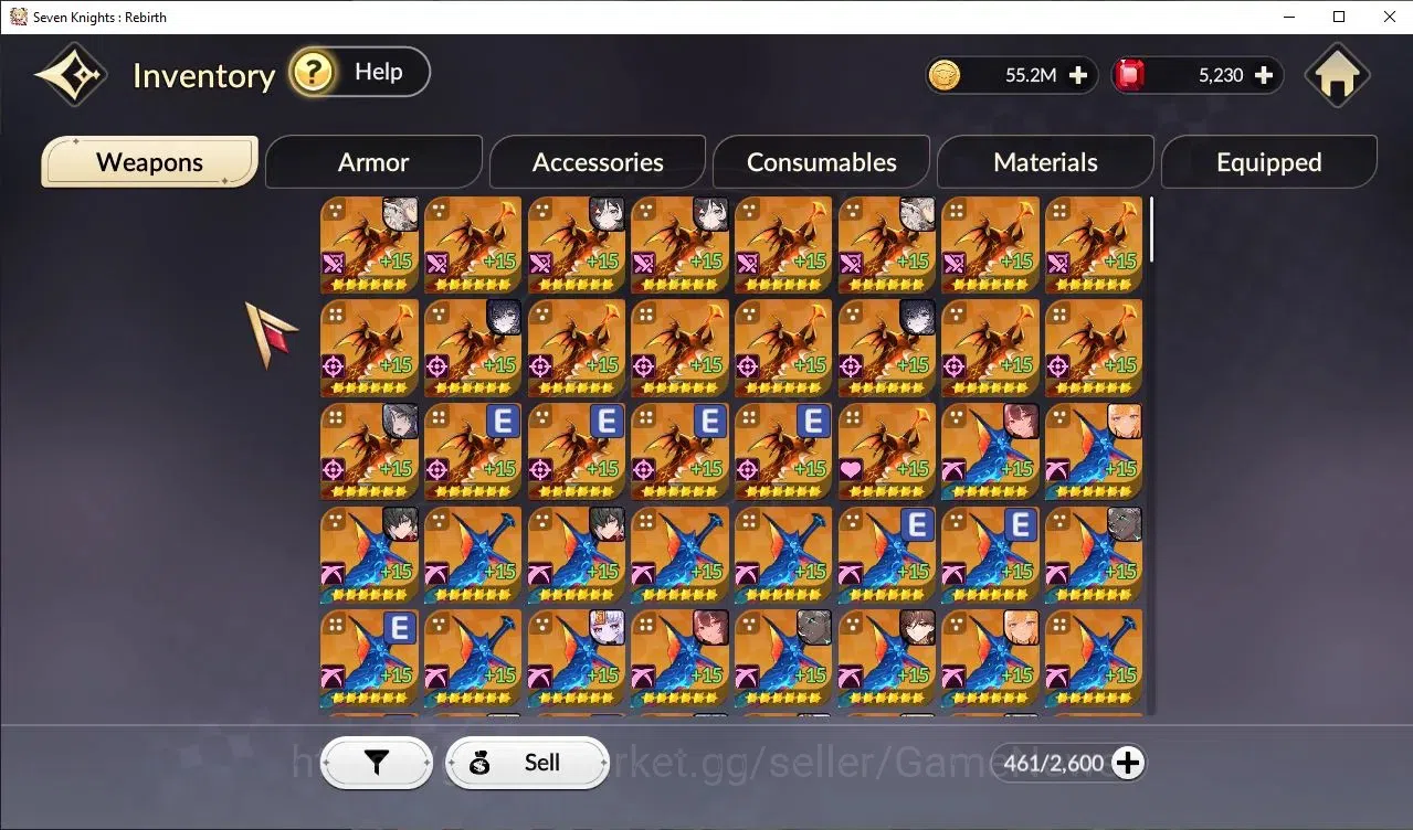 Seven Knights Re:Birth Accounts GlobalSEA|Full Ex-7k[FaiTC4,MeliaTC2,RosieTC1,Geli image 8