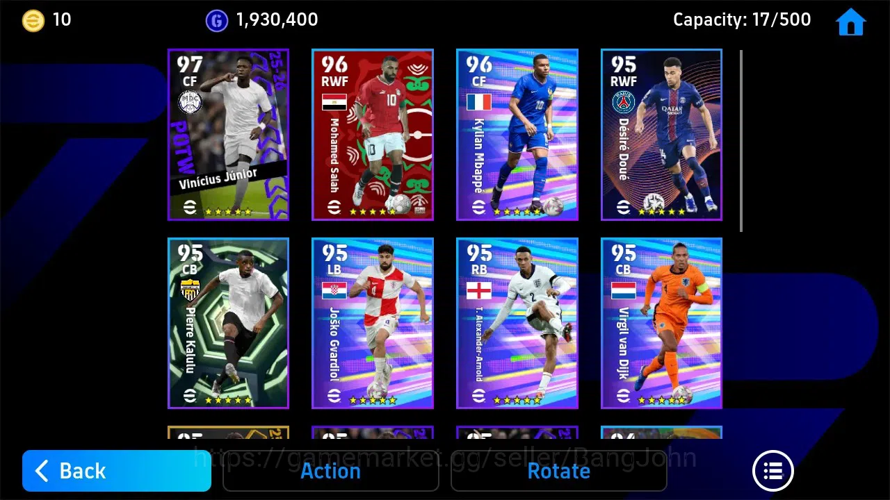 eFootball Accounts ANDROID|PW 3163|Michael Owen Epic,Roberto Baggio E image 1
