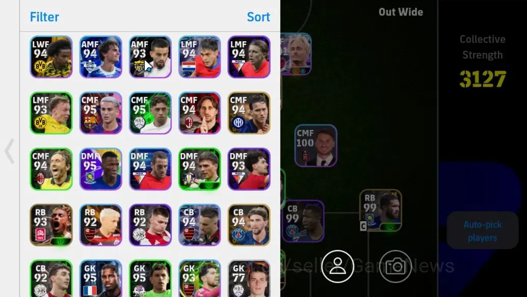 eFootball Accounts Android|Big Time Federico Dimarco,Dimitar Berbatov image 3