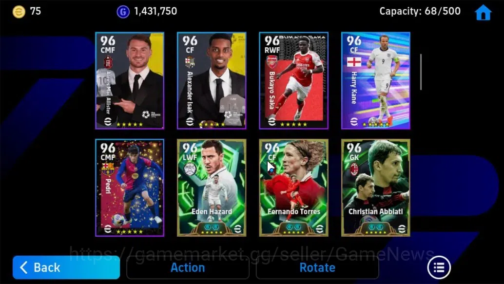eFootball Accounts Android|Big Time Federico Dimarco,Dimitar Berbatov image 6