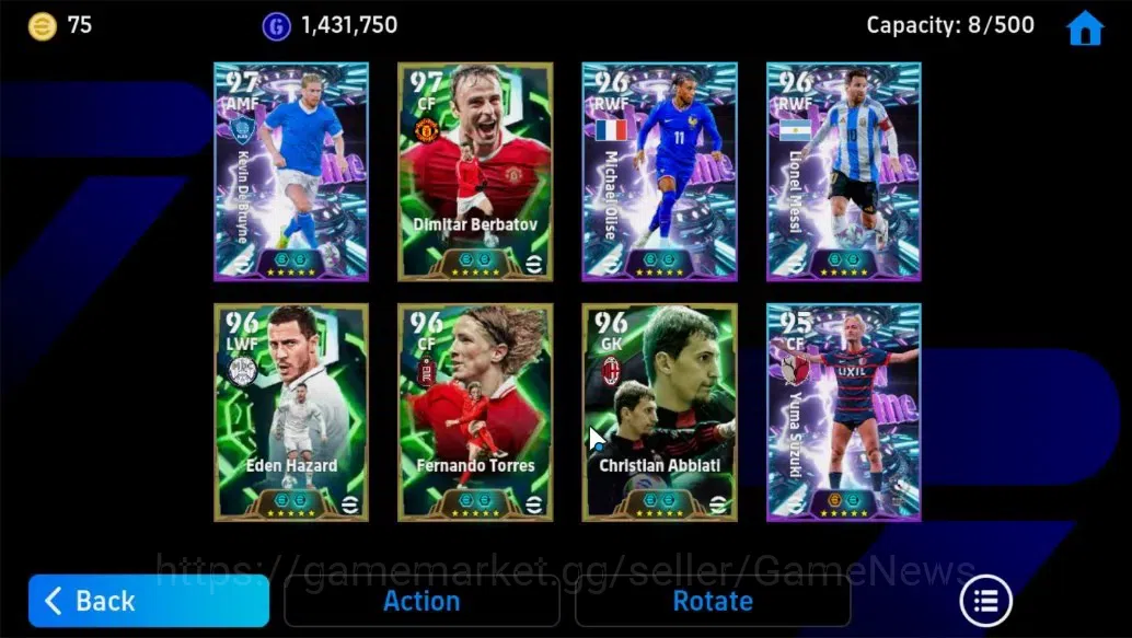 eFootball Accounts Android|Big Time Federico Dimarco,Dimitar Berbatov image 9