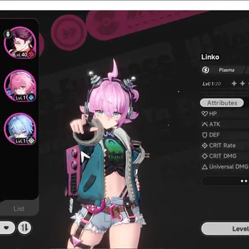 Neverness to Everness Accounts ASIA HL 26|TL 18| 2 S-Class 1 Limited Linko+Outfit |Super Specter Glider|Selector ON|Female