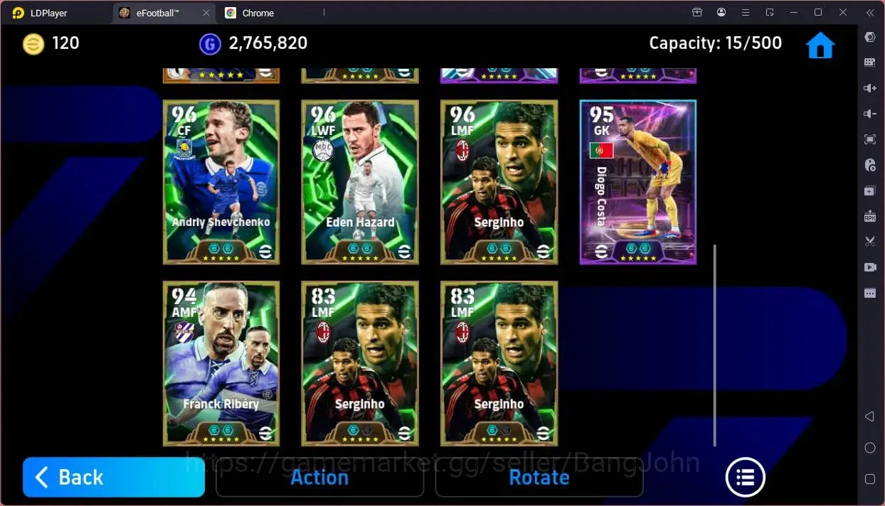 eFootball Accounts Legends & Iconic Players Mobile |PW 3143|Bigtime Gerrard,Lampard|Epic 5
