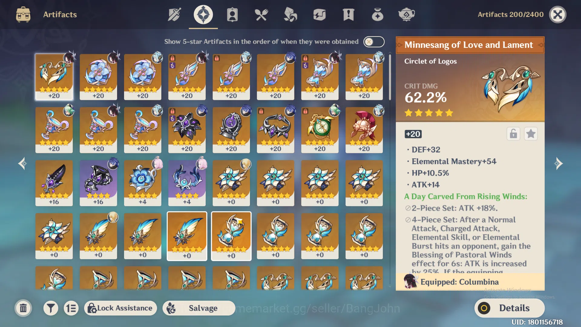 Genshin Impact Accounts ASIA | AR 49 | Flins premium | 3 Limit | flins | i image 5