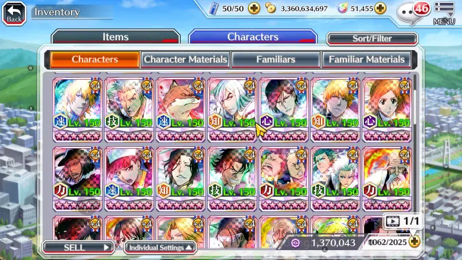 Bleach: Brave Souls Accounts [GLOBAL]51K Orbs|Yukio,Riruka TYBW26,JushiroTYBW25 image 13