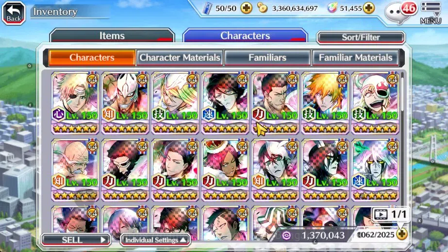 Bleach: Brave Souls Accounts [GLOBAL]51K Orbs|Yukio,Riruka TYBW26,JushiroTYBW25 image 18
