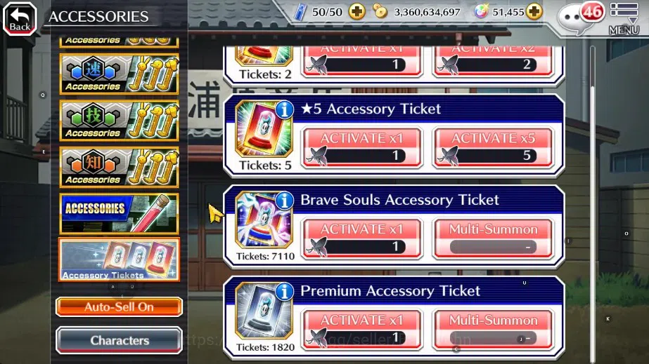 Bleach: Brave Souls Accounts [GLOBAL]51K Orbs|Yukio,Riruka TYBW26,JushiroTYBW25 image 2