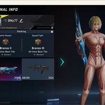 Blood Strike Accounts Others AMERIKA | EVO P90-Maestro Lv.2 | 1 Limited Striker HANK - JuegaGerman | Check SS BS2611B