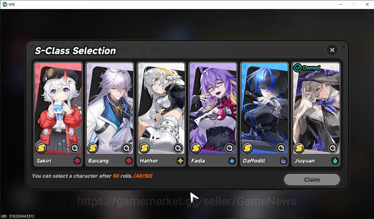 Neverness to Everness Accounts GLOBAL EU|HL 3| 2 SSR Limited [Nanally,Jiuyuan] &  image 4