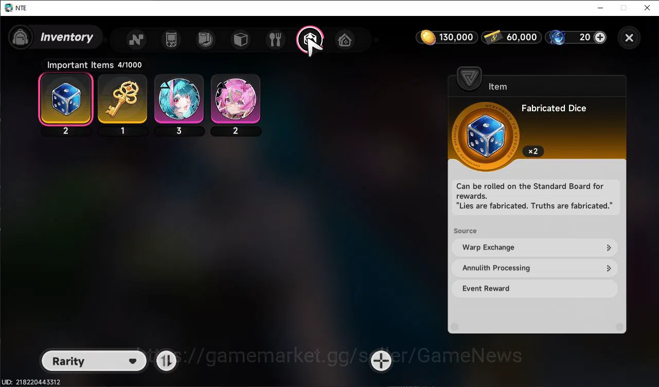 Neverness to Everness Accounts GLOBAL EU|HL 3| 2 SSR Limited [Nanally,Jiuyuan] &  image 7