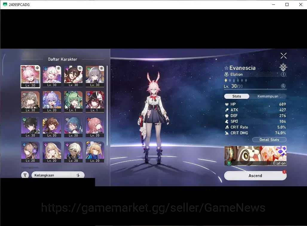 Honkai Star Rail Accounts Asia|TL 28|1,5K SJ|3 Limited|Evanescia,Huohuo,Spar image 4