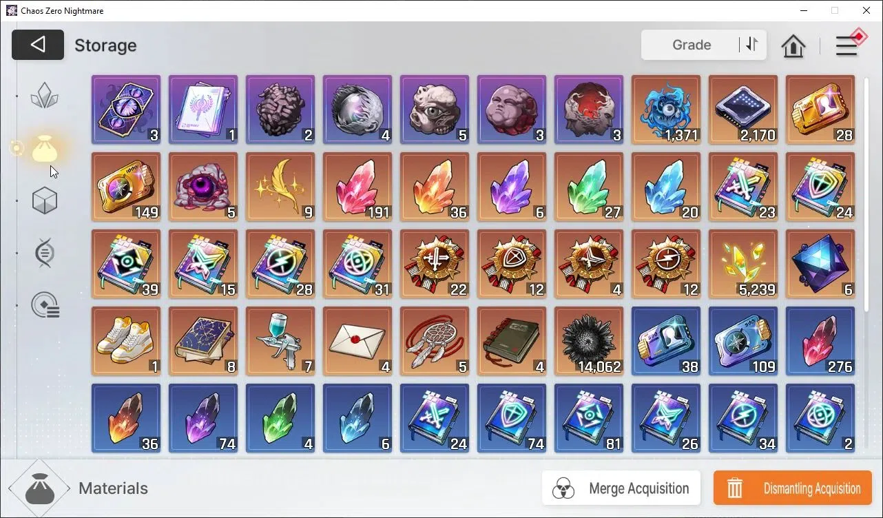 Chaos Zero Nightmare Accounts ASIA|Lv.54|10 SSR,Haidemarie EM1+Sign,Tenebria+Sign,Hugo,Nine 4