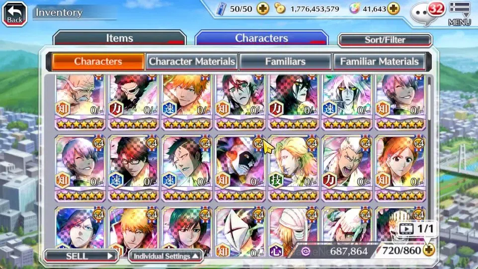 Bleach: Brave Souls Accounts Others [GLOBAL]|41K Orb|2 New Renewed Ichigo 10
