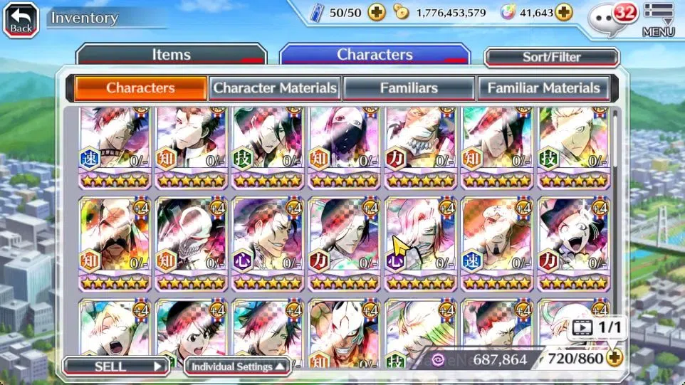 Bleach: Brave Souls Accounts Others [GLOBAL]|41K Orb|2 New Renewed Ichigo 9