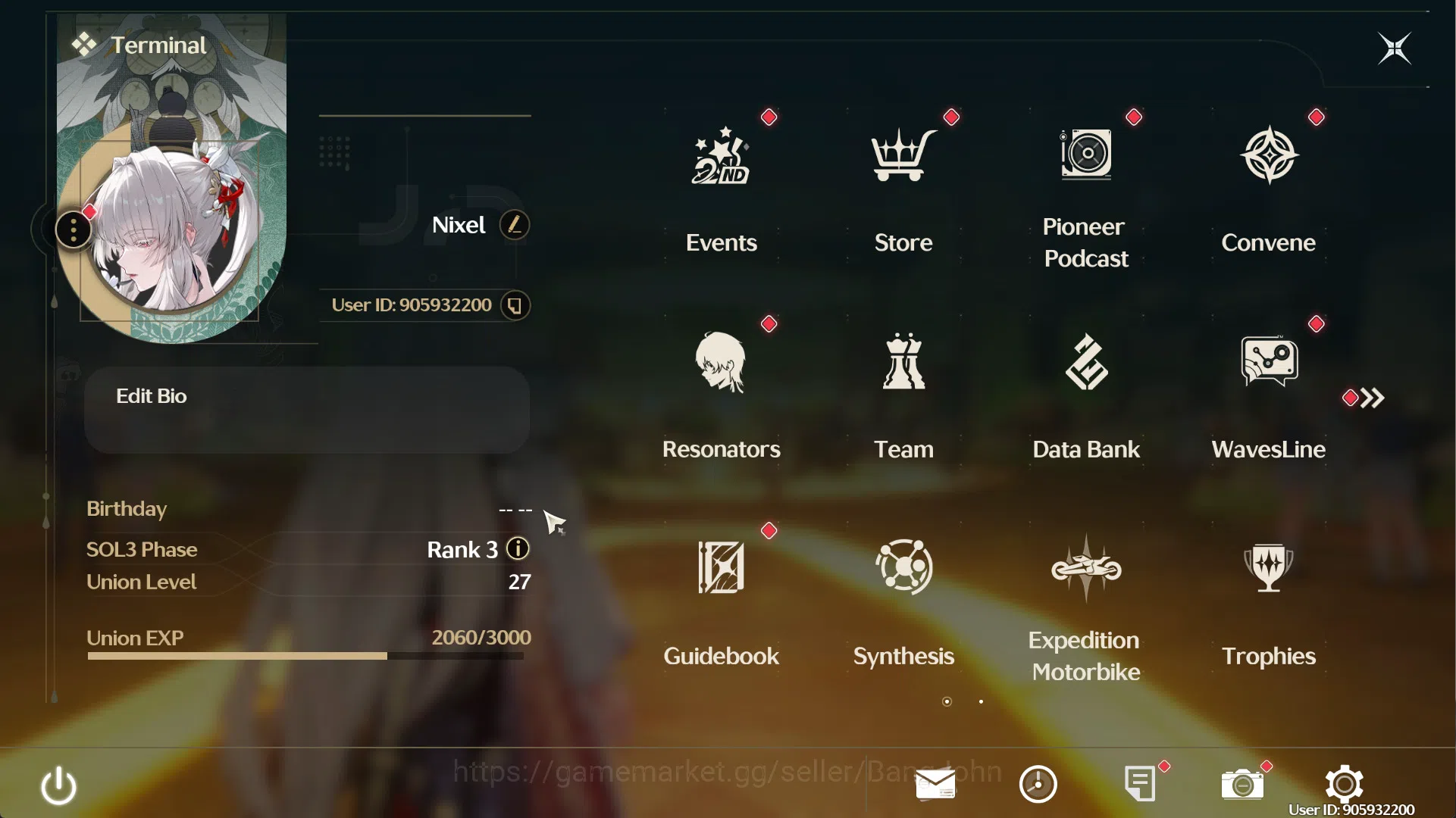 Wuthering Waves Accounts SEA | UL 27 | Starter Hiyuki + Sign | RA690B | image 7