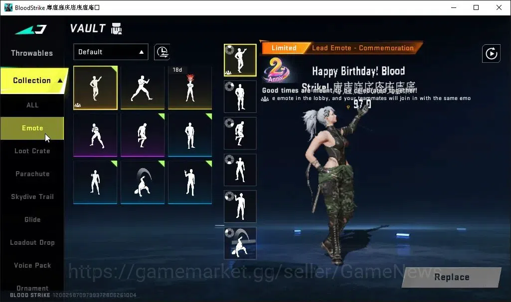 Blood Strike Accounts ASIA|Collab TokRev[FN2000,MCX,Takemichi]|Collab 7D image 14
