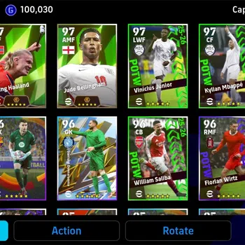 eFootball Accounts Legends & Iconic Players Mobile|PW 3221|BigT Messi MSN, BigT Dembele Ballon d'Or,E Cantona