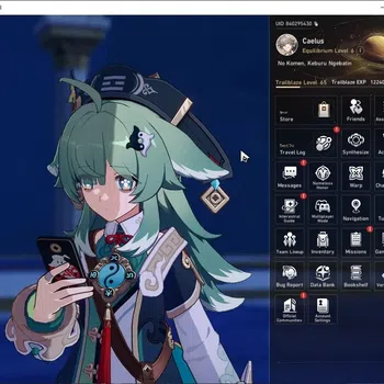 Honkai Star Rail Accounts Mid Game Asia|TL 65|9 Limited|6,2k Jade|(HimeNova,Saber,Gilgamesh E1,Danheng PT)+Sign