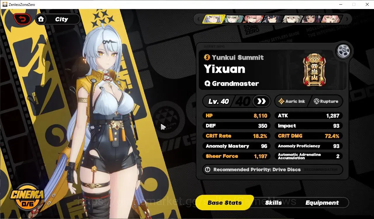 Zenless Zone Zero Accounts ASIA IK 41|3 Limited [Yixuan+Sign,Sunna,Zhao]+3 ST image 16