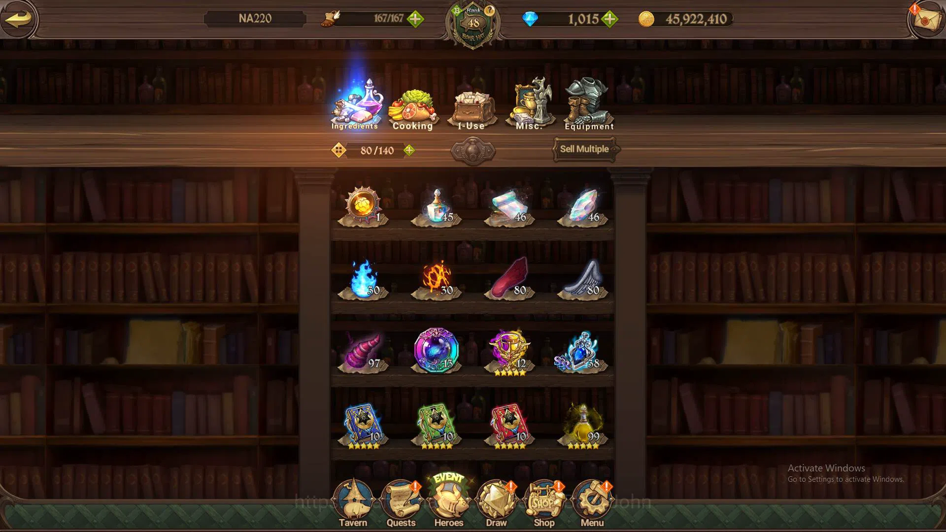 The Seven Deadly Sins: Grand Cross Accounts Others GLOBAL|997K CC|DM 1.015|3 UR Oppressor DK,Despair Mael,DK 5