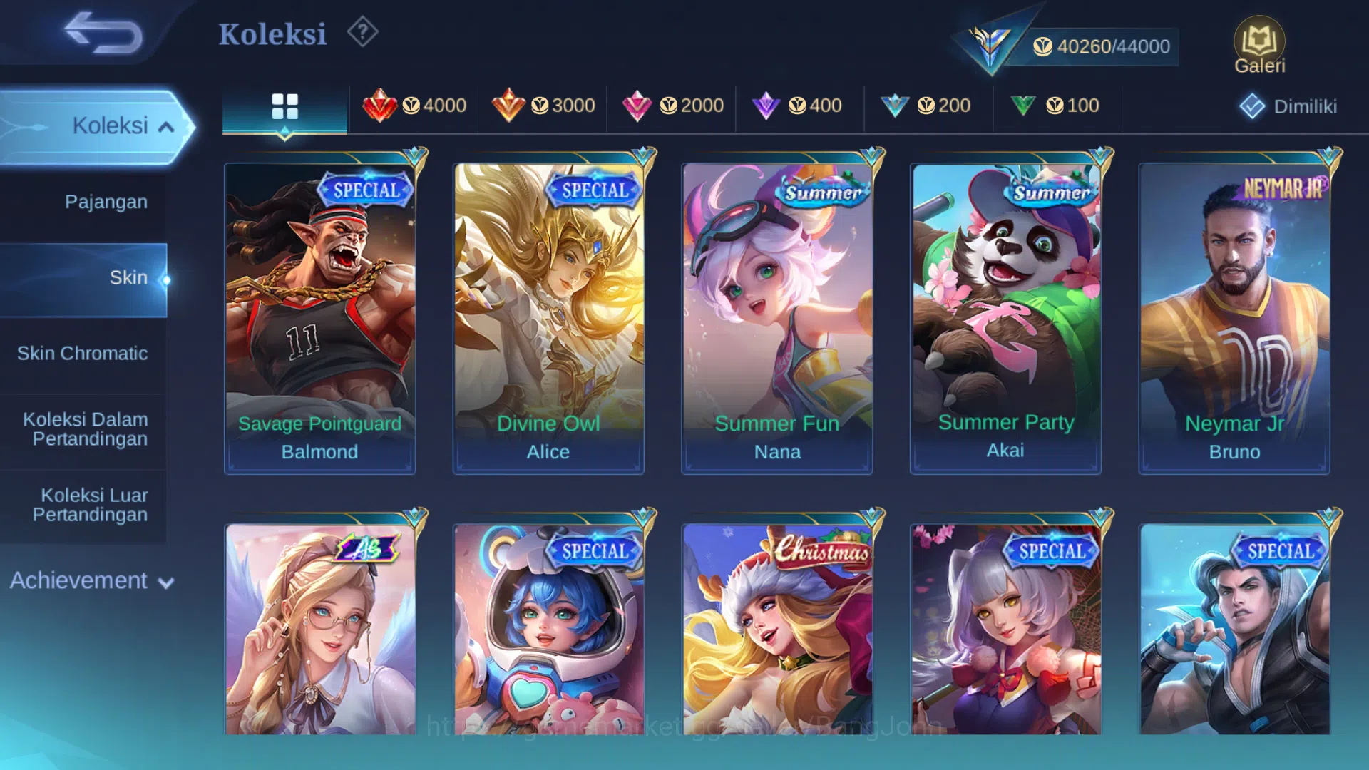 Mobile Legends: Bang Bang Accounts Hero 128 | Skin 203 | M World Ling | Dragontamer L image 7