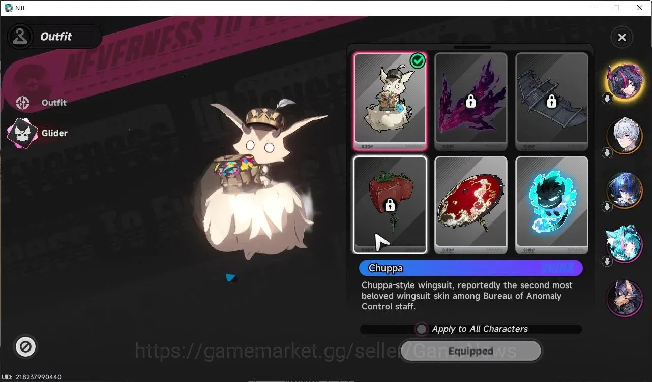 Neverness to Everness Accounts GLOBAL SEA|HL 3|1 Limited|2 S-Class| Shinku, Daffodill+Livery|+2 S-Class Selector 3