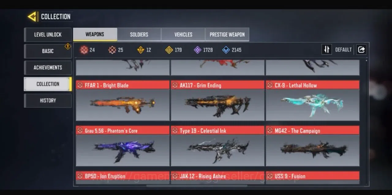 Call of Duty: Mobile Accounts 25 maxed mythics| 179 leggy| 4 mythic characters | image 2