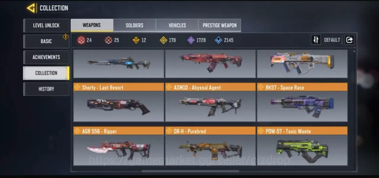 Call of Duty: Mobile Accounts 25 maxed mythics| 179 leggy| 4 mythic characters | image 5