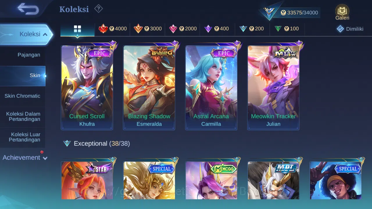 Mobile Legends: Bang Bang Accounts Hero 104 Skin 145 | CC Natalia | Epic balmond, har image 7